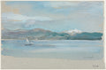 Etna by Muirhead Bone (British, 1876–1953) - Classic Painting canvas print