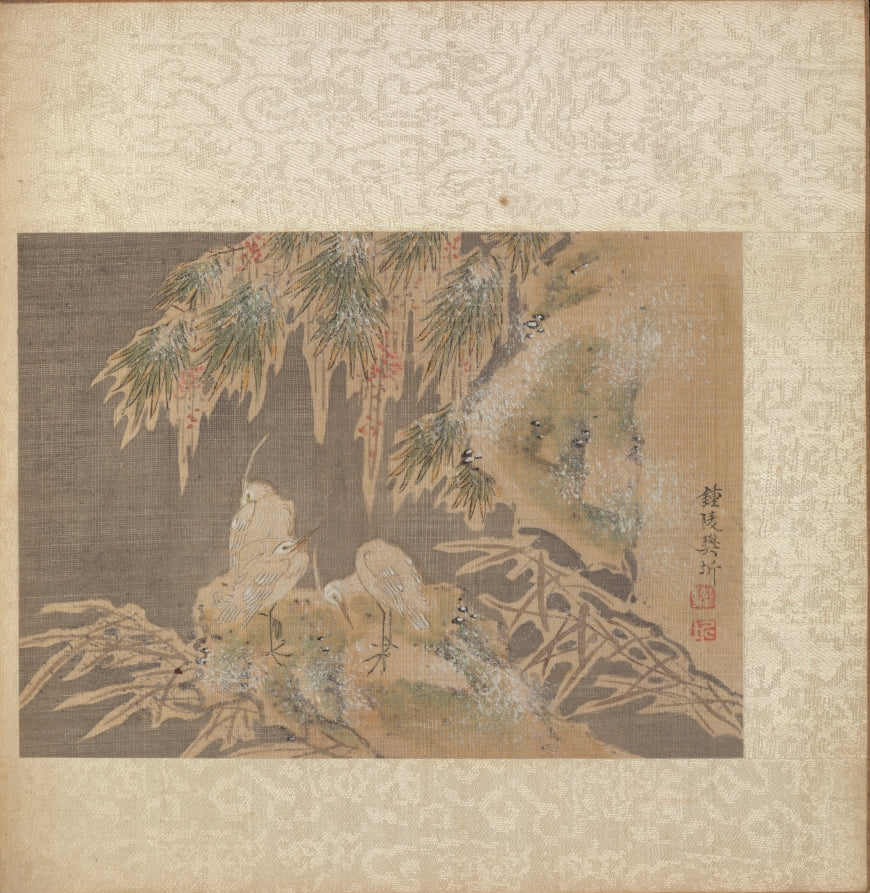 Album of Miscellaneous Subjects, Leaf 10 by Fan Qi (Chinese, 1616–after 1694) - Classic Art canvas print