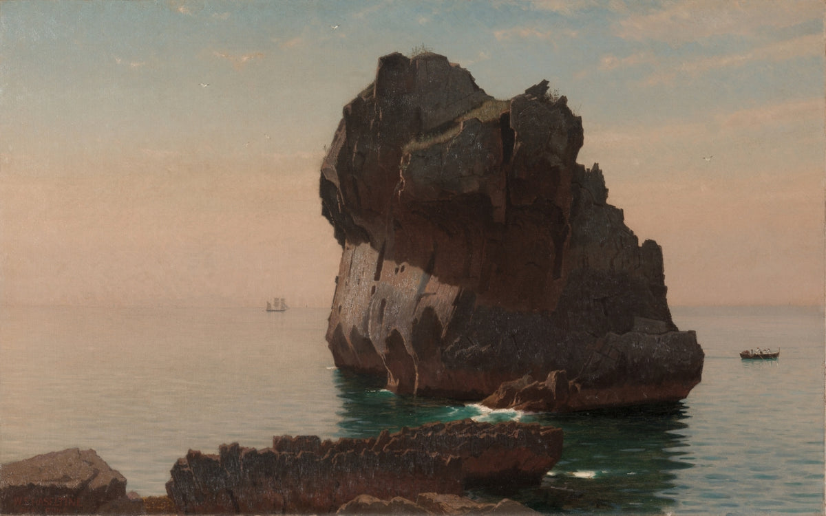 Capri by William Stanley Haseltine (American, 1835–1900) - Classic Art canvas print
