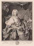 Cardinal Dubois by Pierre-Imbert Drevet (French, 1697–1739) - Classic Painting canvas print