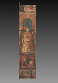 Painted Door by  - Classic Art canvas print