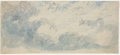 Cloud Study by Anonymous - Classic Painting canvas print