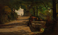 Well at the Side of a Road by Adolphe Appian (French, 1818–1898) - Classic Art canvas print