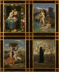 The Four Seasons by Henry Picou (French, 1824–1895) - Classic Art canvas print