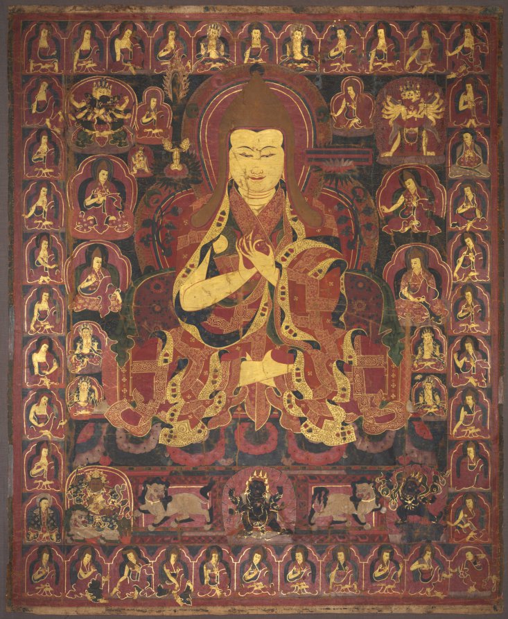Tsong Khapa, Founder of the Geluk Order by  - Classic Art canvas print