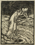 Psyche Throwing Herself into the River by William Morris (British, 1834–1896) - Classic Painting canvas print