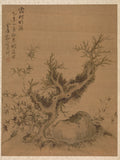 Frosted Branches and Dwarf Bamboo, in the Style of Su Shi by Zhai Dakun (Chinese, d. 1804) - Classic Art canvas print