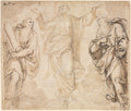 The Transfiguration recto by Camillo Procaccini (Italian, 1546–1629) - Classic Painting canvas print