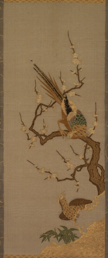 Birds in a Tree by  - Classic Painting canvas print