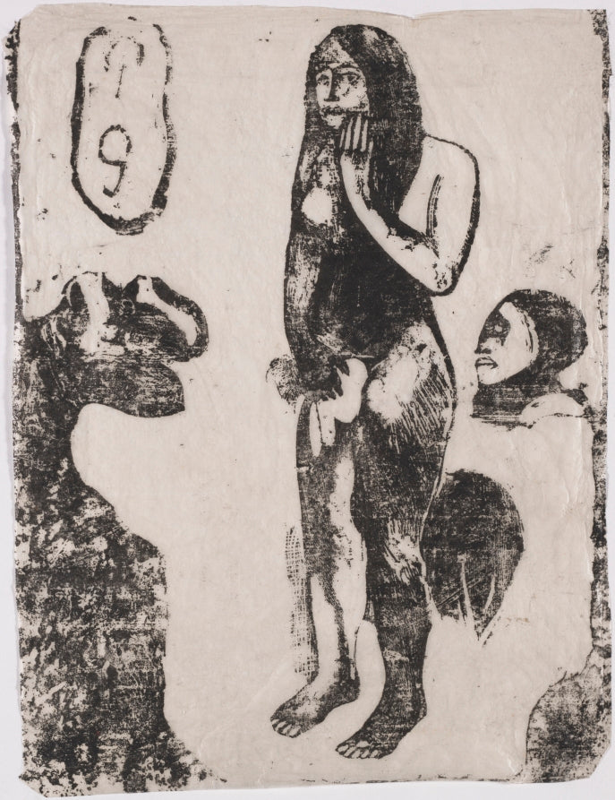 Eve by Paul Gauguin (French, 1848–1903) - Classic Painting canvas print