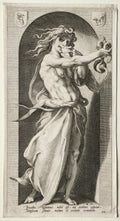 Envy by Jacob Matham (Dutch, 1571–1631) - Classic Painting canvas print