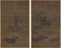 Herdboys and Buffalo in Landscapes by Guo Min (Chinese, mid-late 1200s) - Classic Art canvas print