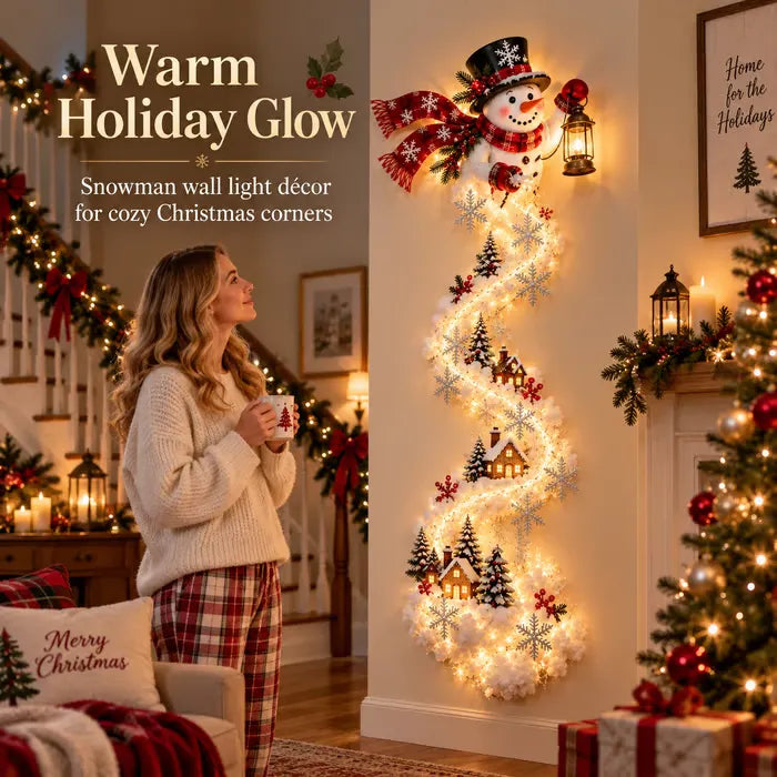 💯 Last day 49% OFF - 🎄✨ Christmas Magic Trail Wall Light - A Little Christmas Magic, Right on Your Wall