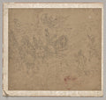 Album of Daoist and Buddhist Themes Procession of Daoist Deities Leaf 4 by  - Classic Art canvas print