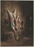 Carcasses by Alexandre-Gabriel Decamps (French, 1803–1860) - Classic Painting canvas print