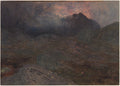 Cwm Trifaen by Alfred William Hunt (British, 1830–1896) - Classic Painting canvas print
