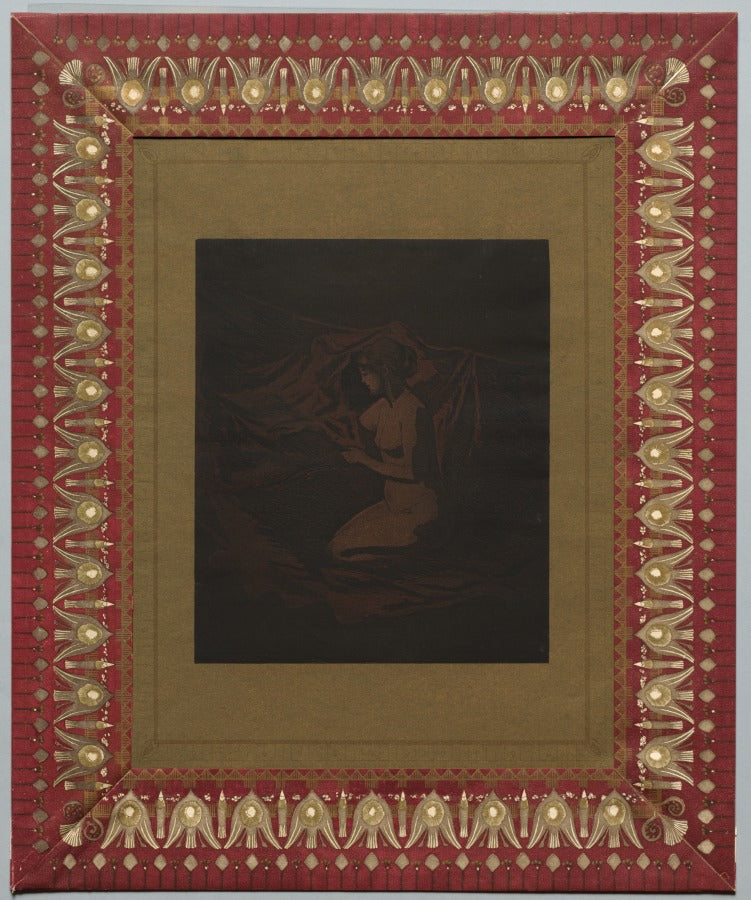 Embers Glow by Theodore Roussel (French, 1847–1926) - Classic Painting canvas print