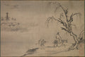 Chinese Literatus in an Autumn Landscape by Josui Sōen (Japanese, active c. 1489–1500) - Classic Art canvas print