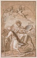 The Flight into Egypt by Gregorio Pagani (Italian, 1558–1605) - Classic Painting canvas print