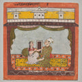 Sanehi Ragini, from the Second Basohli Ragamala by  - Classic Art canvas print