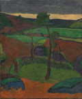 Breton Landscape by Jan Verkade (Dutch, 1868–1946) - Classic Art canvas print