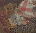 Luncheon Annette and Her Grandmother by Édouard Vuillard (French, 1868–1940) - Classic Art canvas print