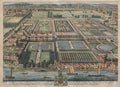 Beaufort House, Chelsea by Johannes Kip (Dutch, 1653–1722) - Classic Painting canvas print
