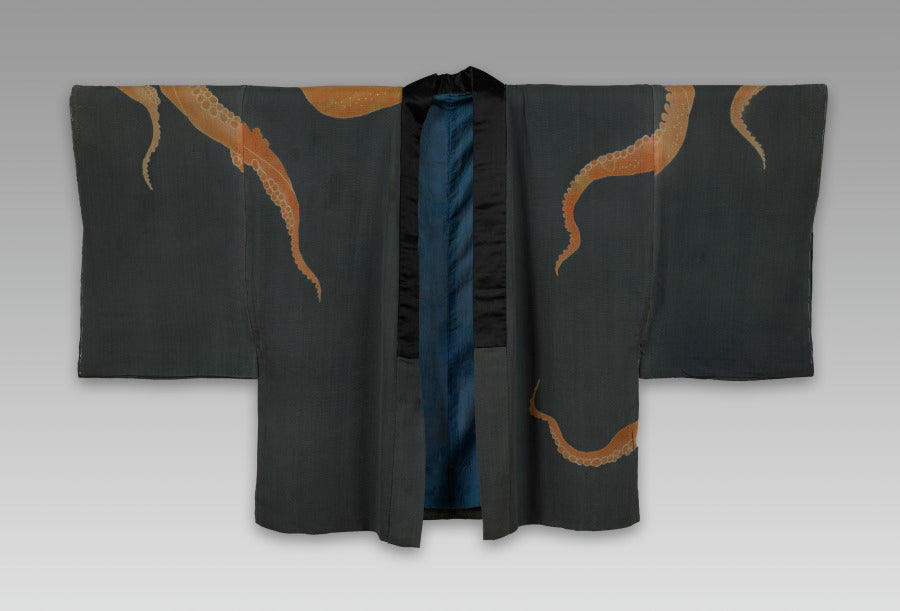 Jacket with Octopus by  - Classic Painting canvas print