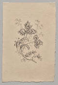 Persian Flowers by Jean Baptiste Pillement (French, 1728–1808) - Classic Painting canvas print