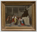 Le Dvouement des Citoyennes de Paris The Dedication of the Citizens of Paris by Joseph-Benoît Suvée (French, 1743–1807) - Classic Art canvas print