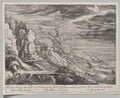 Seashore with a High Sea by Magdalena van de Passe (Dutch, 1595–1638) - Classic Painting canvas print