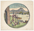 Print of Xu Gate and the City Moat by  - Classic Painting canvas print