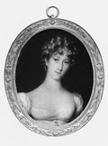 Portrait of a Woman by Jean Urbain Guérin - Classic Art canvas print