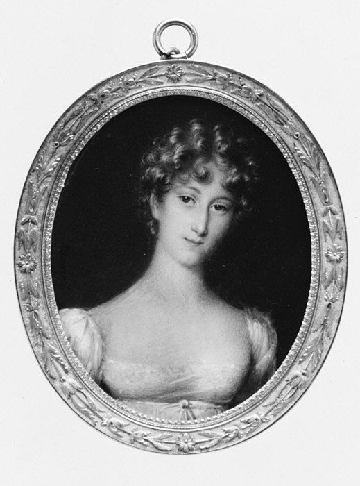 Portrait of a Woman by Jean Urbain Guérin - Classic Art canvas print