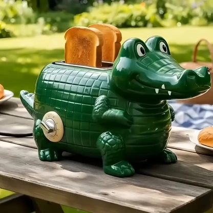 Creative 2-Slice Toaster – Animal Designs for Fun Breakfasts & Unique Kitchen Decor