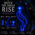 🔥Today 50% OFF🎁💀 Halloween Soul Harvester Animated Graveyard Light – Bring Your Yard to Life 🎃👻