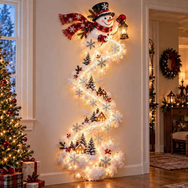 💯 Last day 49% OFF - 🎄✨ Christmas Magic Trail Wall Light - A Little Christmas Magic, Right on Your Wall