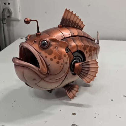 🐟️Transforming Mechanical Beast Desk Toy – Anglerfish
