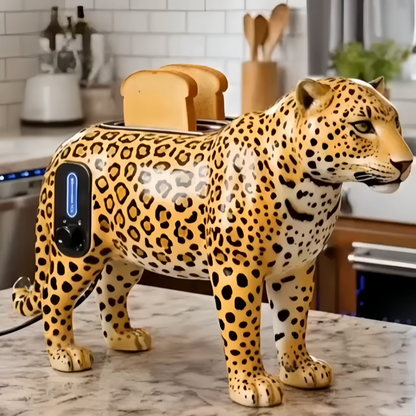 Creative 2-Slice Toaster – Animal Designs for Fun Breakfasts & Unique Kitchen Decor