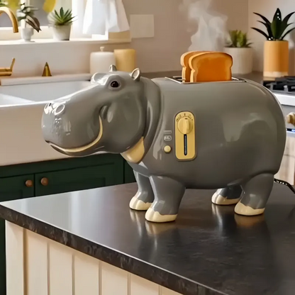 Creative 2-Slice Toaster – Animal Designs for Fun Breakfasts & Unique Kitchen Decor