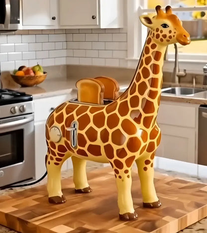 Creative 2-Slice Toaster – Animal Designs for Fun Breakfasts & Unique Kitchen Decor
