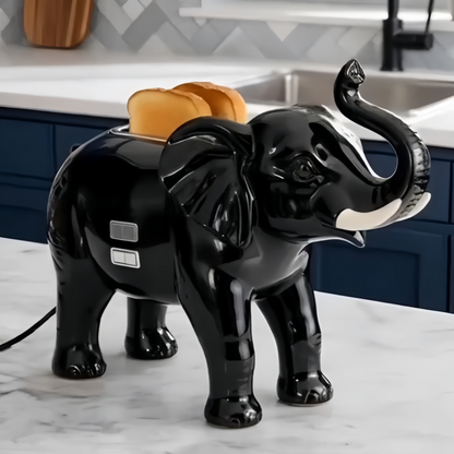 Creative 2-Slice Toaster – Animal Designs for Fun Breakfasts & Unique Kitchen Decor