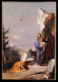 The Flight into Egypt by Giovanni Battista Tiepolo - Oil Painting canvas print