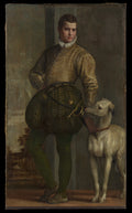 Boy with a Greyhound by Paolo Veronese (Paolo Caliari) - Oil Painting canvas print