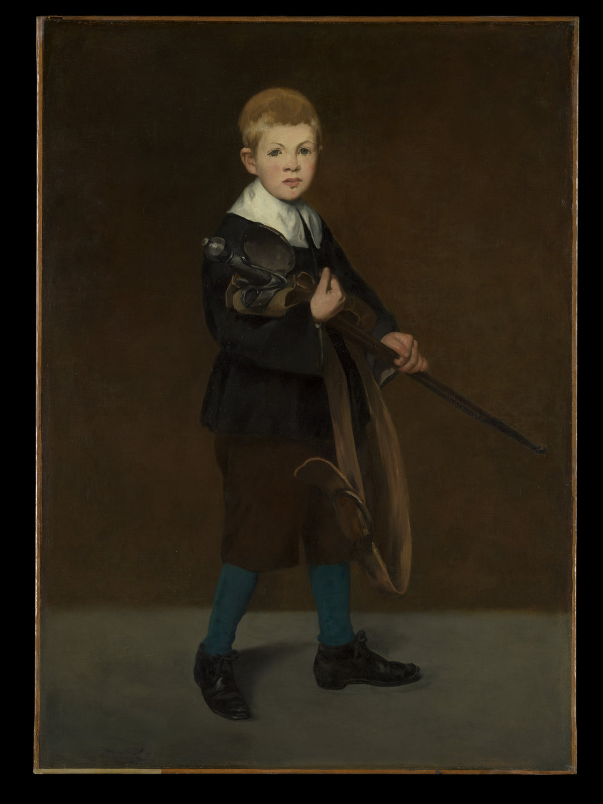 Boy with a Sword by Edouard Manet - Impressionist canvas print