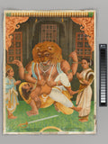 Narasimha by  - Classic Art canvas print