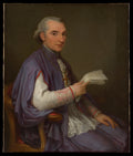 Monsignor Giuseppe Spina 17561828 by Angelica Kauffmann - Oil Painting canvas print