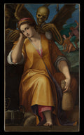 Allegory of Avarice by Jacopo Ligozzi - Oil Painting canvas print