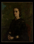 Madame Frederic Breyer Fanny Hlne Van Bruyssel, 18301894 by Gustave Courbet - Realist canvas print