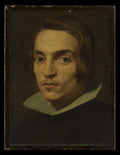 Head of a Man by Spanish (Castilian) Painter - Oil Painting canvas print